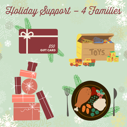 Full-Season Support for 4 Families